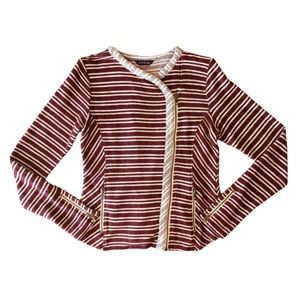 🍀 LUCKY BRAND moto zip jacket cardigan